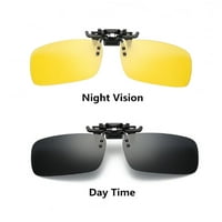 Клип върху стил слънчеви очила UV поляризирани риболовни очила Дневни часови стъкла за риболовно оборудване за риболов